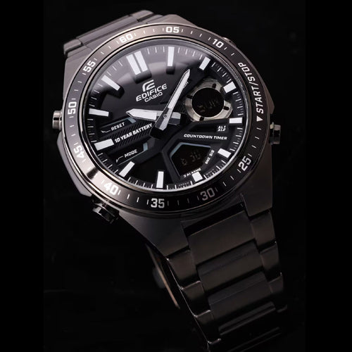 Casio Edifice  Black Dial Men 46.9mm ED601 EFV-C110DC-1A
