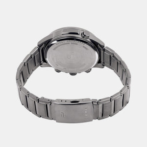 Edifice Men Quartz Grey Dial Analog-Digital Resin Watch ED605