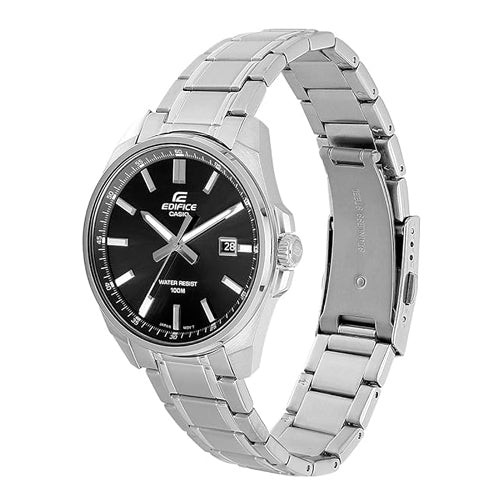 Casio Edifice 3-Hand Analog Black Dial Men 42.6mm ED618 EFV-150D-1AV