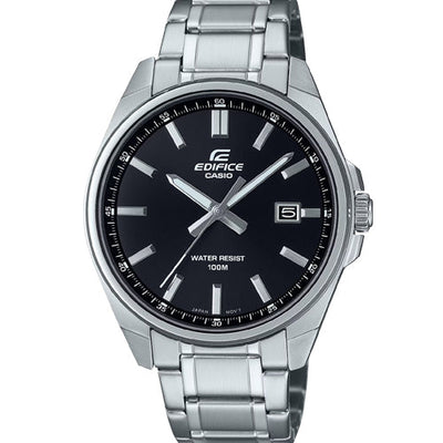 Casio Edifice 3-Hand Analog Black Dial Men 42.6mm ED618 EFV-150D-1AV