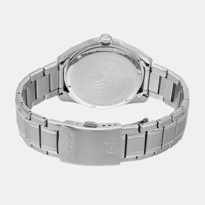 Edifice Men Quartz Blue Dial Analog Stainless Steel Watch ED619