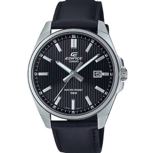 Casio Edifice 3-Hand Analog Black Dial Men 42.6mm ED621 EFV-150L-1AV