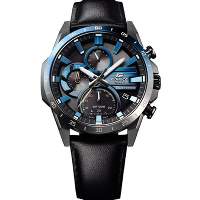Casio Edifice Solar Powered Chronograph Blue Dial Men 49.5mm ED623 EQS-940NL-1AV