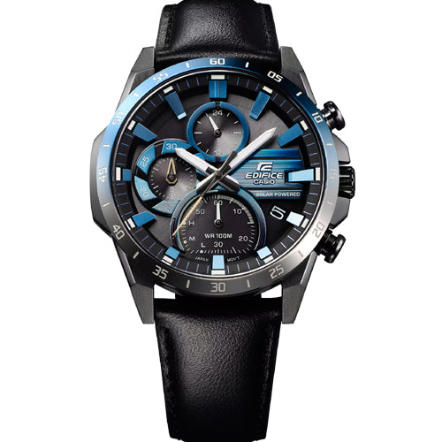Casio Edifice Solar Powered Chronograph Blue Dial Men 49.5mm ED623 EQS-940NL-1AV