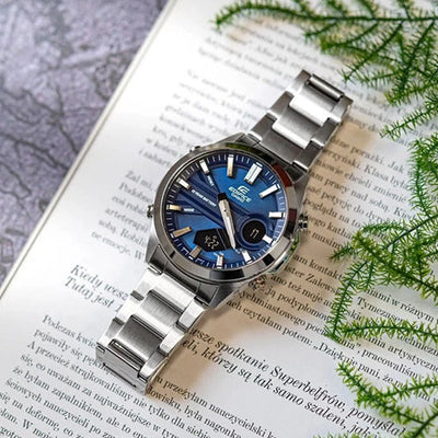 Casio Edifice  Blue Dial Men 45.5mm ED625 EFV-C120D-2A