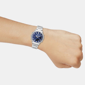 Edifice Men Quartz Blue Dial Analog-Digital Stainless Steel Watch ED625