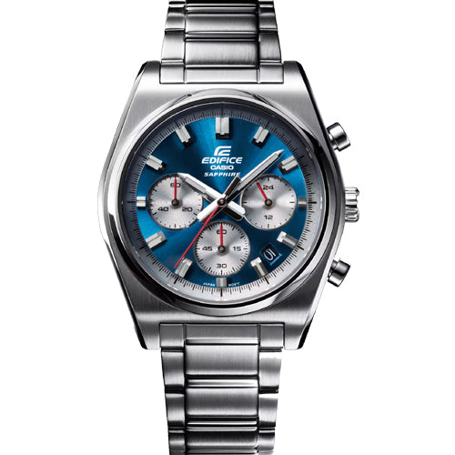 Casio Edifice Standard Chronograph Blue Dial Men 40mm ED634 EFB-730D-2AV
