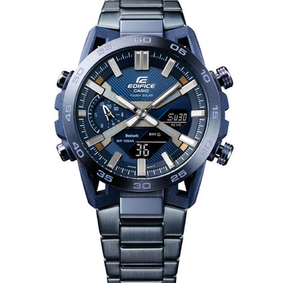 Casio Edifice Sospensione Blue Dial Men 47.8mm ED639 ECB-2000CB-2A