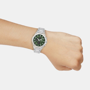 Edifice Men Quartz Green Dial Chronograph Stainless Steel Watch ED643