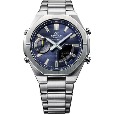 Casio Edifice Smartphone Link Model Blue Dial Men 43mm ED649 ECB-S10D-2A