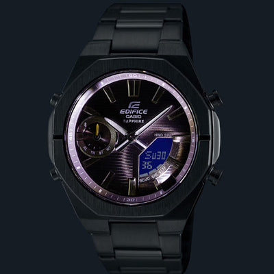 Casio Edifice Smartphone Link Model Grey Dial Men 43mm ED650 ECB-S10D-8A