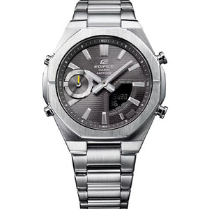 Casio Edifice Smartphone Link Model Grey Dial Men 43mm ED650 ECB-S10D-8A