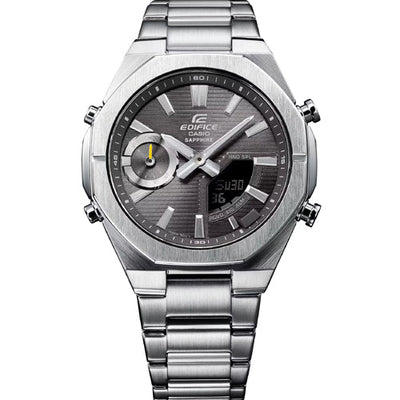 Casio Edifice Smartphone Link Model Grey Dial Men 43mm ED650 ECB-S10D-8A