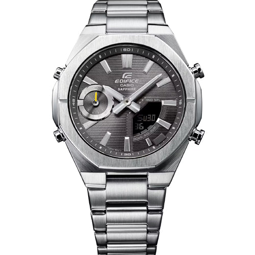 Casio Edifice Smartphone Link Model Grey Dial Men 43mm ED650 ECB-S10D-8A