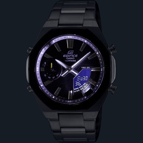 Casio Edifice Smartphone Link Model Black Dial Men 43mm ED651 ECB-S10DB-1A