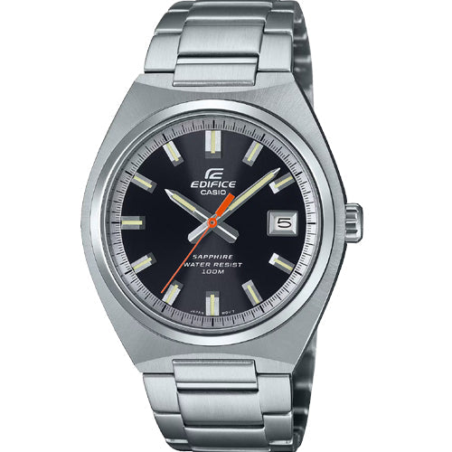 Casio Edifice 3-Hand Analog Black Dial Men 38.5mm ED652 EFB-109D-1AV