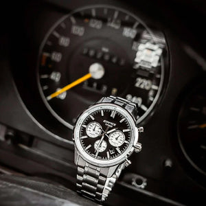 Casio Edifice Standard Chronograph Black Dial Men 40.5mm ED655 EFR-575D-1A