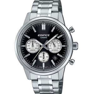 Casio Edifice Standard Chronograph Black Dial Men 40.5mm ED655 EFR-575D-1A