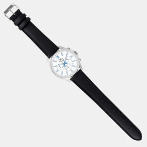 Casio Edifice Standard Chronograph Silver Dial Men 43.5mm ED661 EFV-650L-7AV