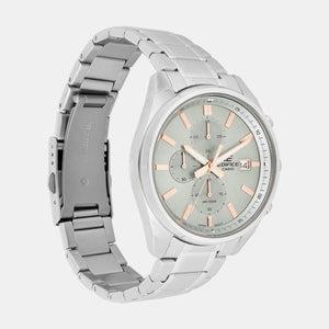 Edifice Men Quartz Green Dial Analog Stainless Steel Watch ED663