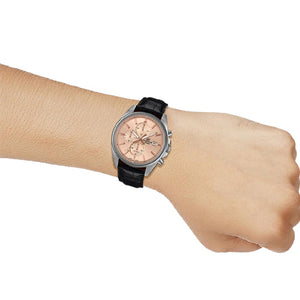 Casio Edifice Standard Chronograph Rose Gold Dial Men 43.8mm ED664 EFV-610EL-5A