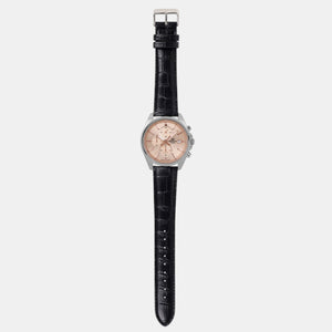 Edifice Men Quartz Peach Dial Analog Stainless Steel Watch ED664