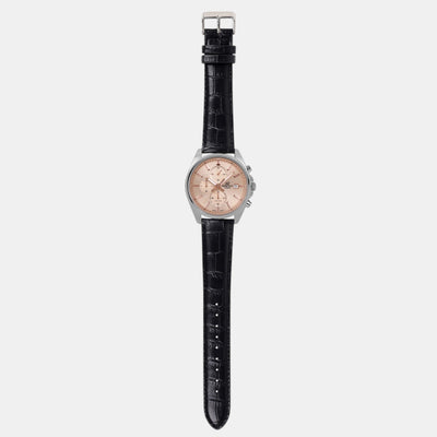 Edifice Men Quartz Peach Dial Analog Stainless Steel Watch ED664