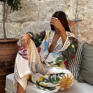 Misco Summer Holiday Abstract Coord Set