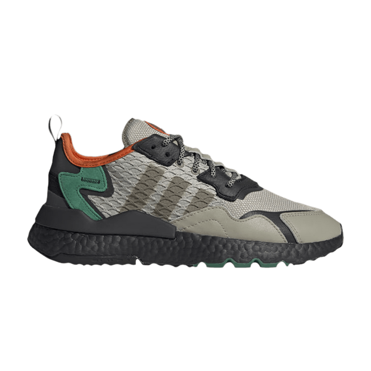 adidas Nite Jogger Sesame Black Bold Green