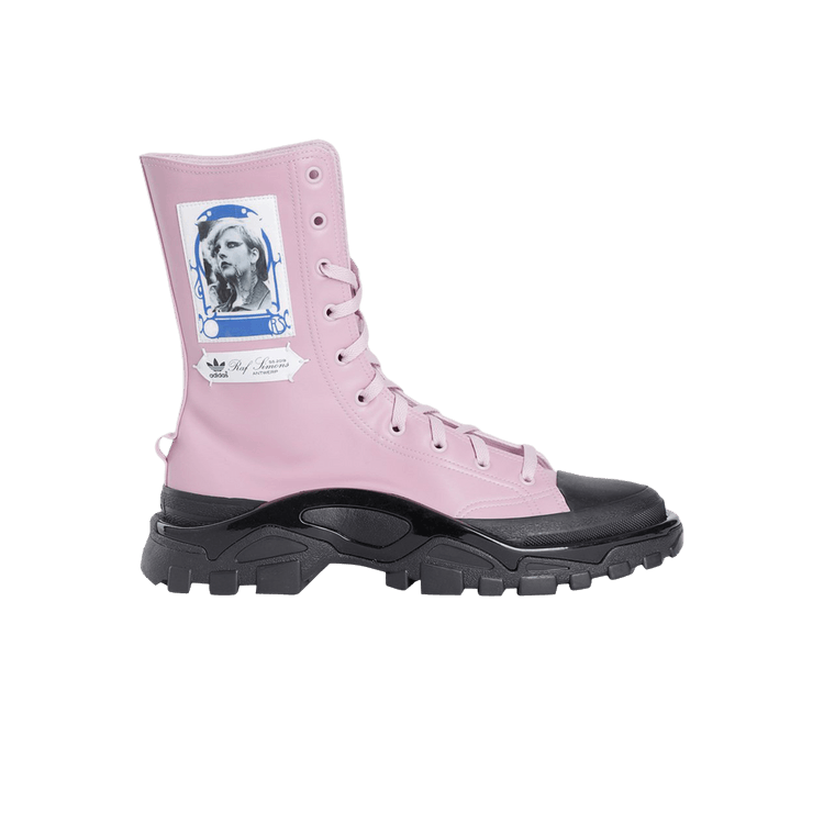 adidas Detroit High Raf Simons Pink Black