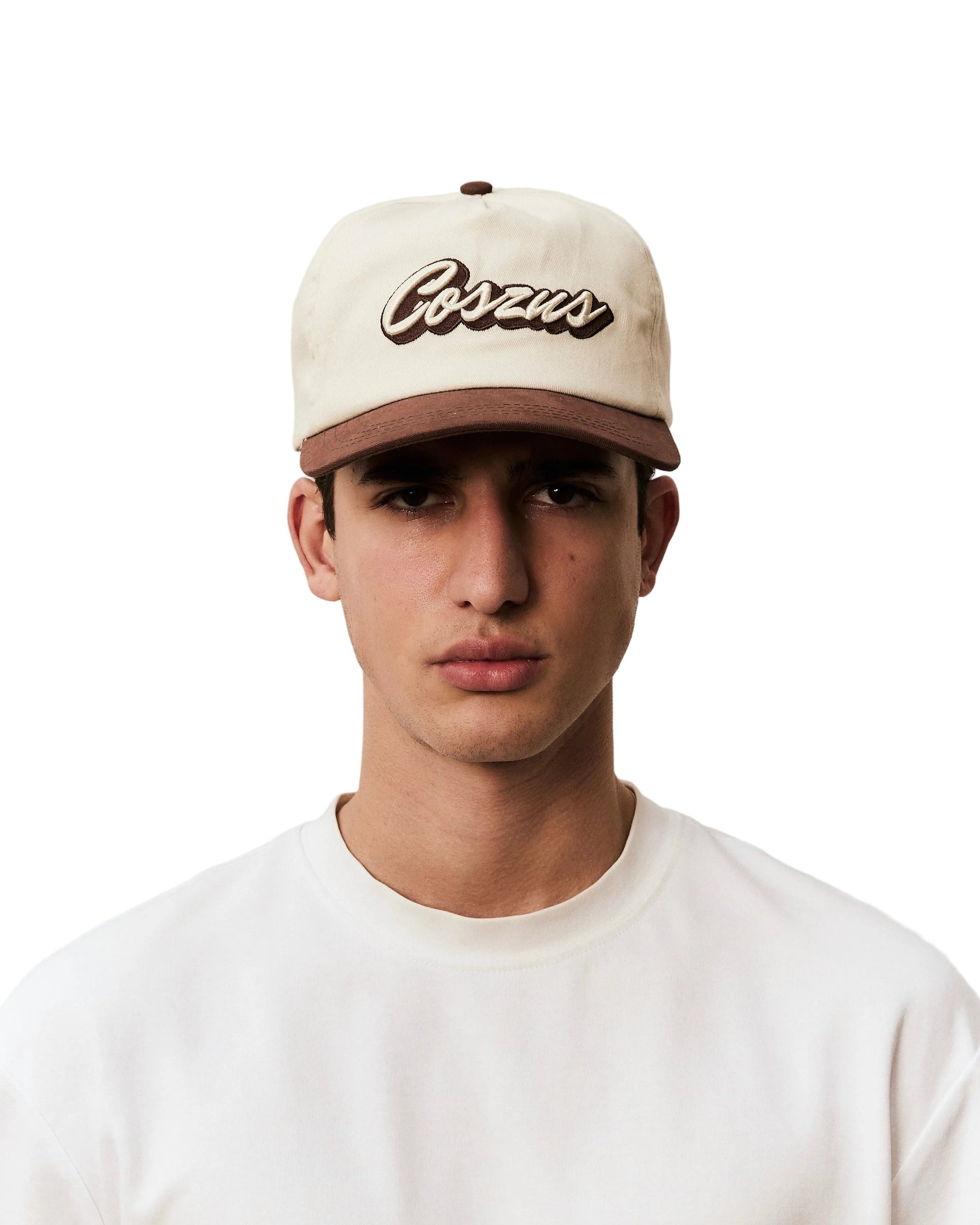 Coszus Signature Brown Cream Cap