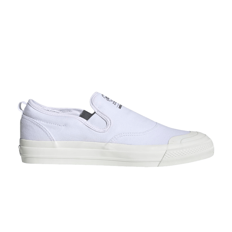 adidas Nizza RF Slip-On Triple White