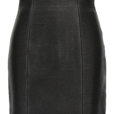 Balmain Hw Rolled Skirt
