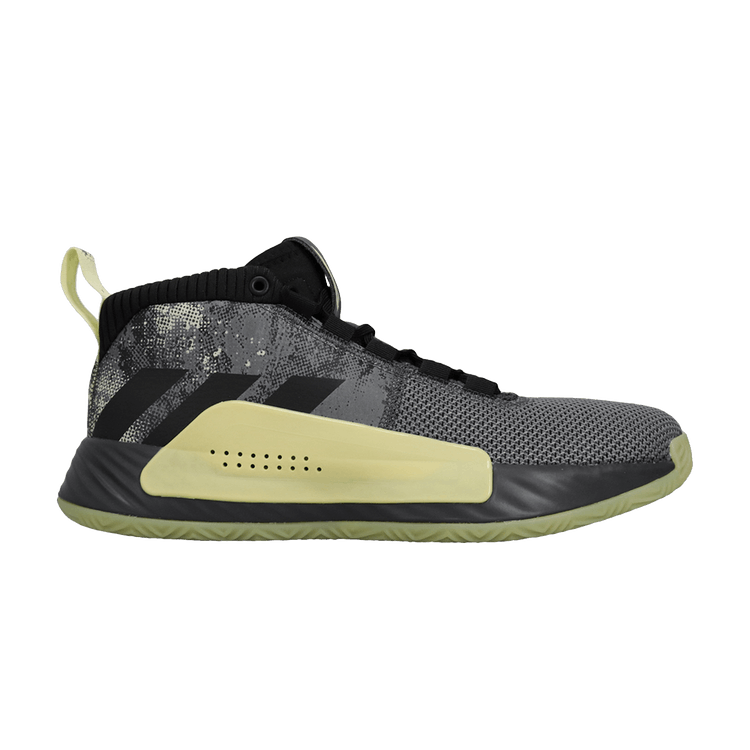 adidas Dame 5 Grey Yellow
