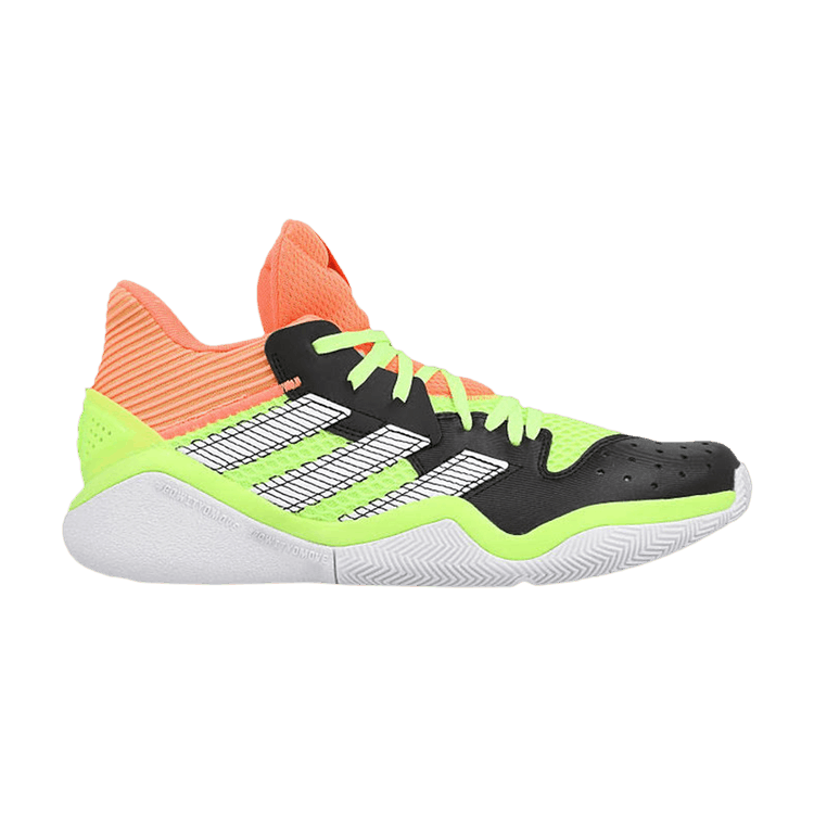 adidas Harden Stepback Core Black Signal Coral