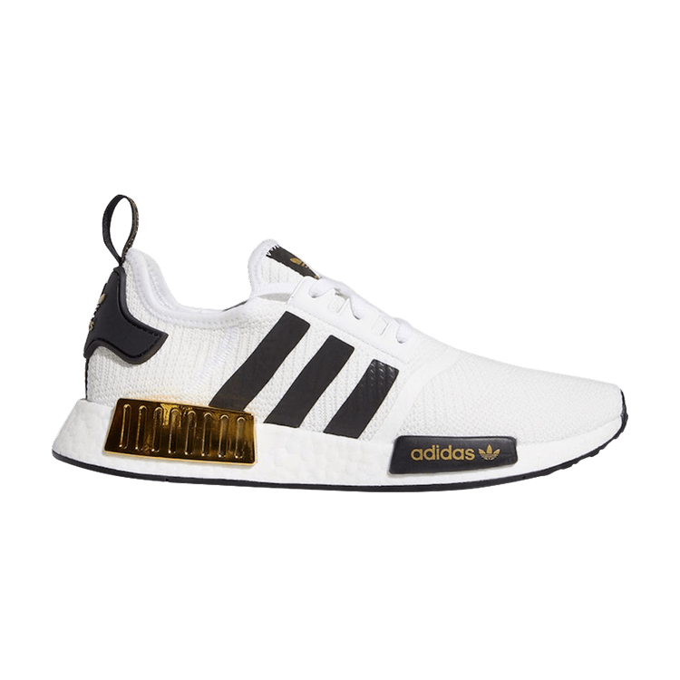 adidas NMD R1 White Black Gold