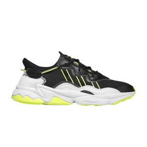 adidas Ozweego Black White Solar Yellow