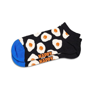 Happy Socks Unisex Sunny Side Up Ankle Length Socks for Women and Men