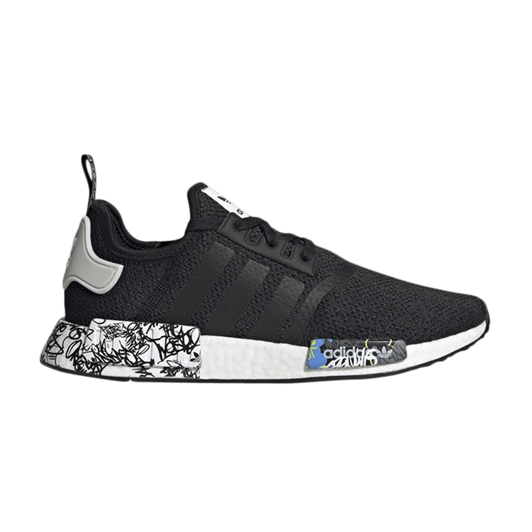 adidas NMD R1 Black Graffiti