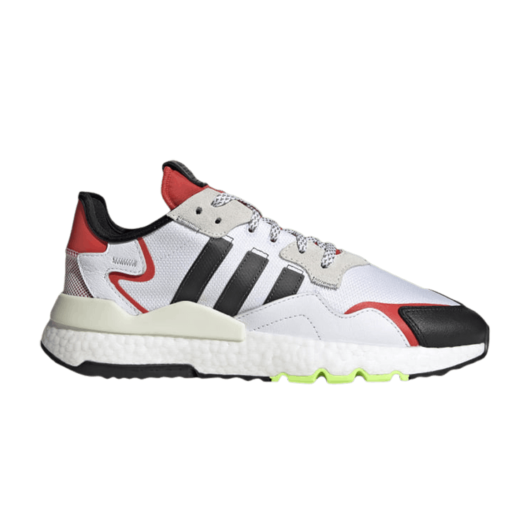 adidas Nite Jogger White Black Red