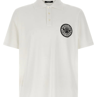 Balmain Coin Polo Shirt