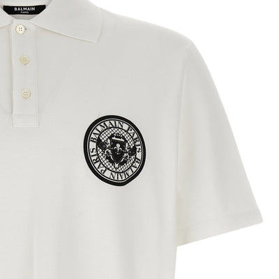 Balmain Coin Polo Shirt