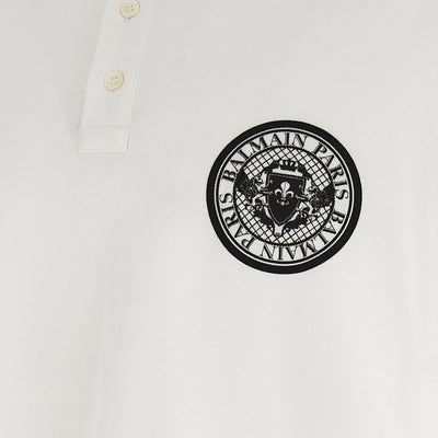Balmain Coin Polo Shirt