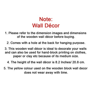 'Kathakali Maquillage' Hand Carved Block Wall Décor In Sheesham Wood