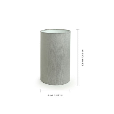 'White Coiled' Handcrafted Arched Table Lamp In Iron (17 Inch)