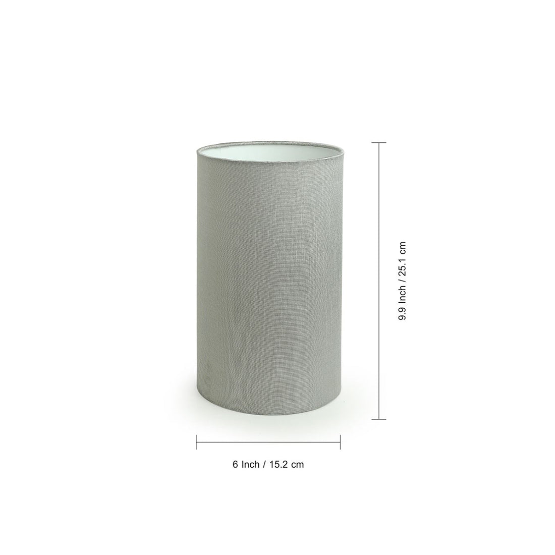 'White Coiled' Handcrafted Arched Table Lamp In Iron (17 Inch)