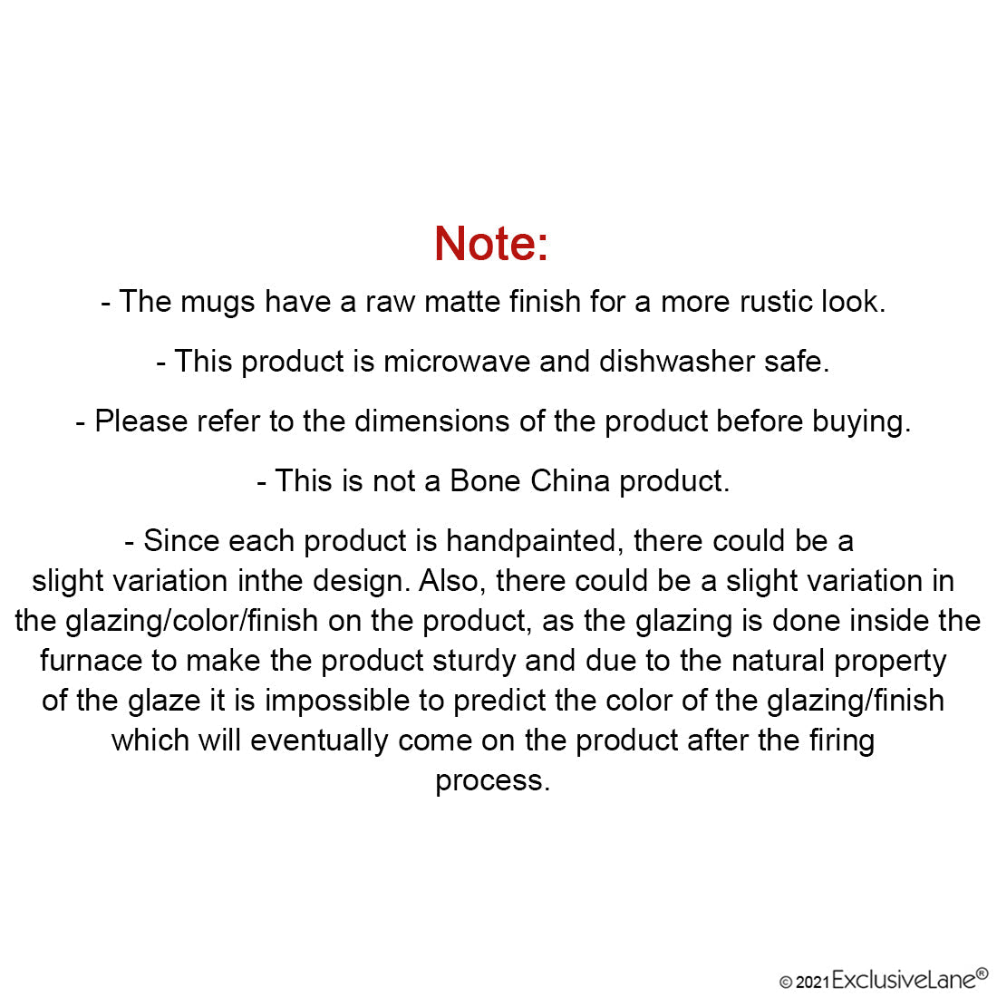 'Sea Shore Sips' Handcrafted Ceramic Tea & Coffee Mugs (Set of 2, 340 ML, Microwave Safe)