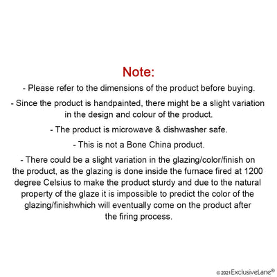 'Mughal Floral' Handpainted Ceramic Cup & Kettle Tea Set (Microwave Safe)