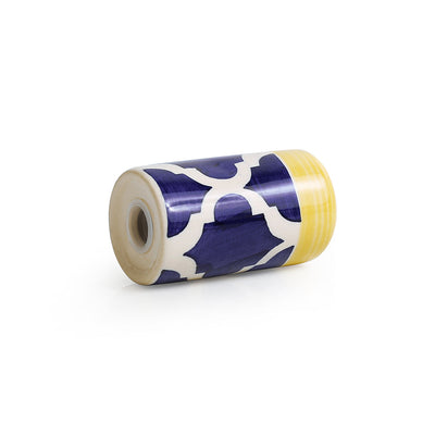 'Shakers’ Patterns' Handpainted Salt & Pepper Shaker Set In Ceramic