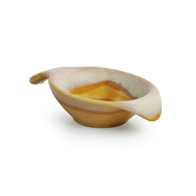'Four Dips of Starlight' Chutney Dip Bowls Dual Glazed Studio Pottery In Ceramic (Set Of 4)